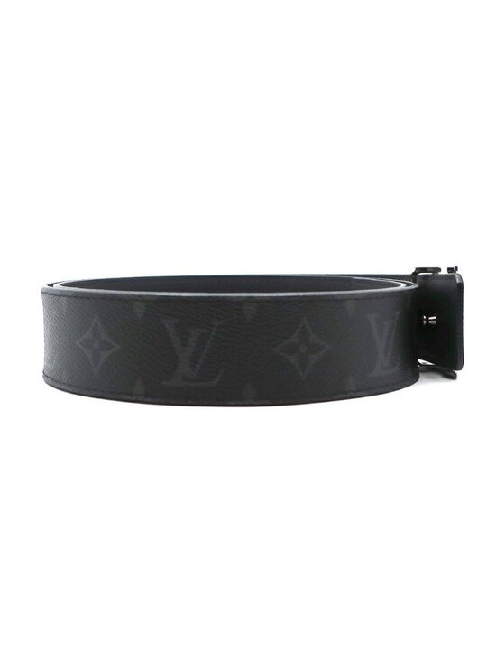 Louis Vuitton Tenture Ceinture Monogram Eclipse Black Belt Calf Leather main image 4